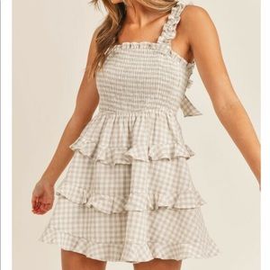Tie-back Ruffle Dress ⚡️NWT⚡️
